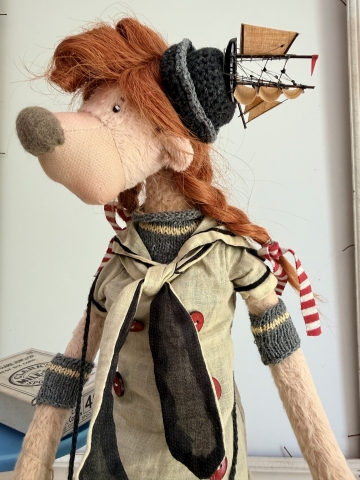 Picture of "Ilse Bill Sailor" - OOAK Art Bear  by Zwergnase  Puppen und Bären  -  26.5" or 67cm - SALE