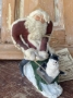 Picture of RARE "A Sledding Santa & His Snowman" - Early Edition by Debbee Thibault