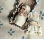 Picture of Bunsy & Cuddles  - Miniature ooak set by Maree Massey 
