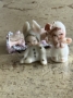 Picture of Bunsy & Cuddles  - Miniature ooak set by Maree Massey 