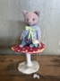Picture of A Dapper Kitty & His Mouse Toy- ooak Soft Sculpture by Olesya