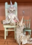 Picture of "Party Girl Daphne" - ooak 7" art teddy by Letty Worley