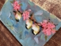 Picture of Three Chickadees & Cherry Blossoms by Angela Moulton -  13x21 - SALE 